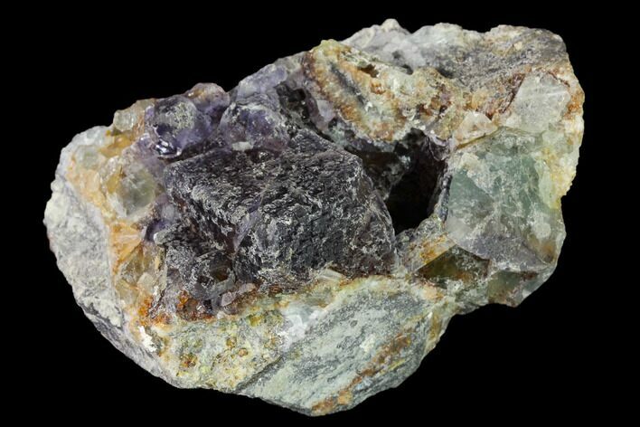 Bargain, Purple Fluorite Crystal Cluster - China #146897